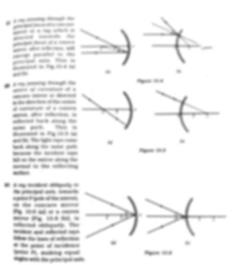 SOLUTION: Representation of images formed by spherical mirrors using ray diagrams - Studypool