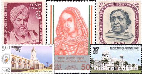 These 5 Postage Stamps Chart An Unconventional Route Of Lucknows History