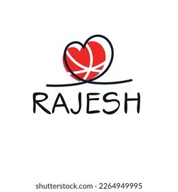 Creative Rajesh Name Vector Illustration Stock Vector (Royalty Free) 2264949995 | Shutterstock