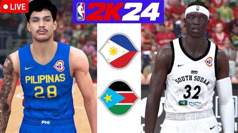 Paris Olympic Gilas Pilipinas Vs South Sudan Fiba K Nba K