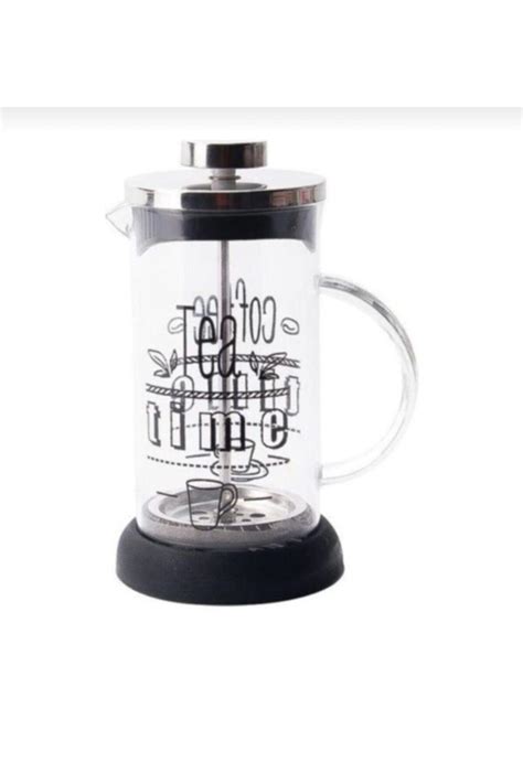 French Press Bitki Çayı Bardağı Filtre Kahve 600 Ml Fiyatları ve