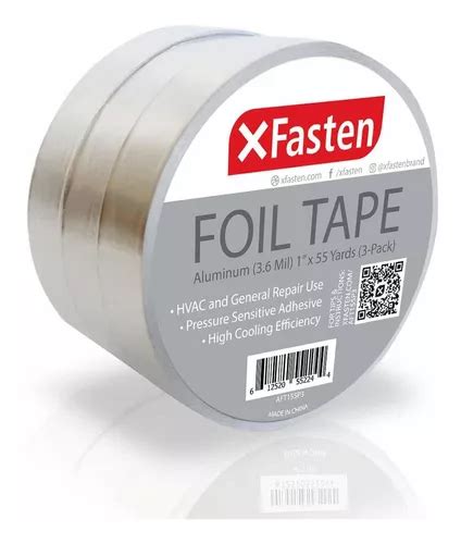 Xfasten Professional Aluminum Foil Tape Mil Pulgada X Cuotas