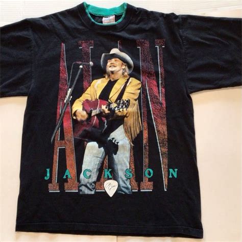 Alan Jackson Tops Vintage Alan Jackson Adult Large T Shirt On Tour