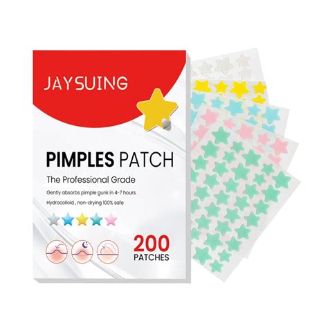 Mlqidk 200 Counts Star Acne Patches Star Pimple Patch Pimple Patches