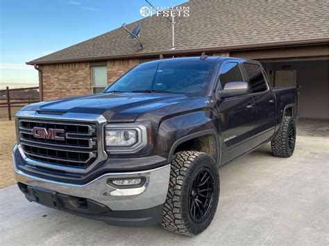 2016 GMC Sierra 1500 With 20x10 18 Fuel Rebel And 295 55R20 Nitto