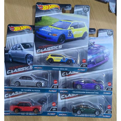 Hot Wheels Premium Modern Classic Set Of Mint Cards Shopee Philippines