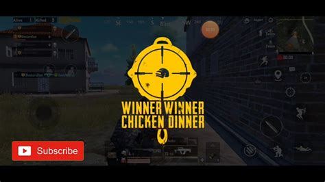 CHICKEN DINNER PUBG GAMES Chicken Dinner Kaise Karen Chicken Dinner