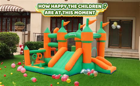 Inflatefly Inflatable Bounce House For Kids Bouncy House