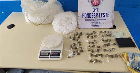 FATO CONCRETO Rondesp Leste Prende Homem 60 Buchas De Maconha No