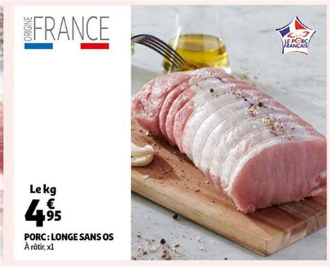 Promo Porc Longe Sans Os Chez Auchan Icatalogue Fr