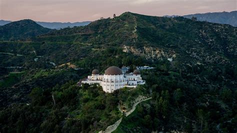 Griffith Observatory in Griffith Park | West Coast Aerial Photography, Inc