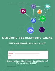 SITXHRM008 Student Assessment Tasks V1 2 Online Docx ICTDBS505