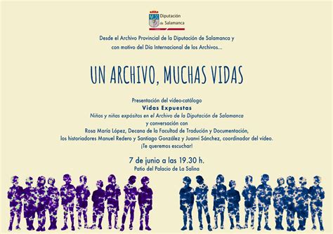 Invitación a la presentación del video catalogo de la exposición Vidas