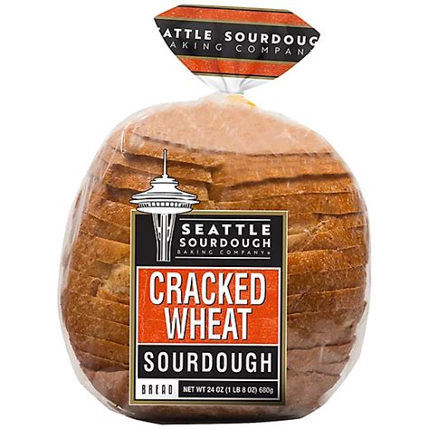 Seattle Sourdough Baking Company Bread Sliced Round Cracked Wheat