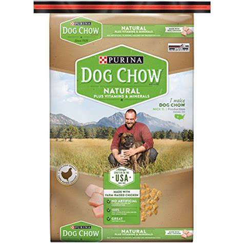 Purina dog chow natural high protein dry dog food natural 16 5 lb bag ...