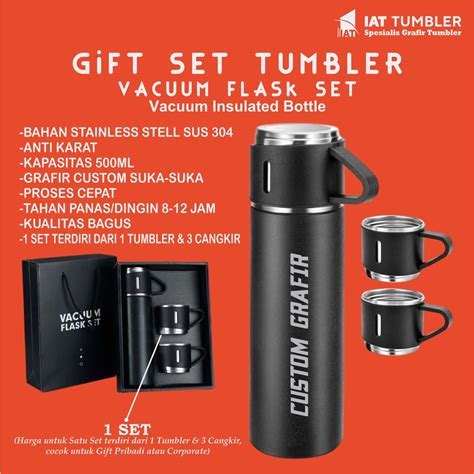 Jual Vacuum Flask Set Vacuum Flask Set Termos Vacuum Flask Set