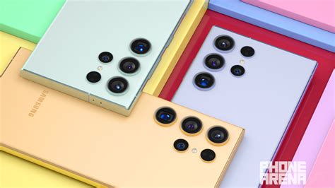 samsung galaxy  ultra colors chic shades unveiled lechatrougesf