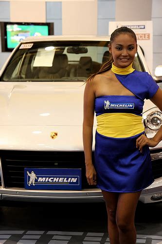 The Uniform Girls Pic Michelin Motor Show Girls Uniform 2