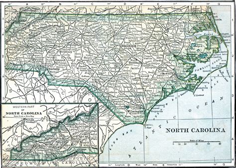 North Carolina Railroad Map: Uncover the State Rail Network