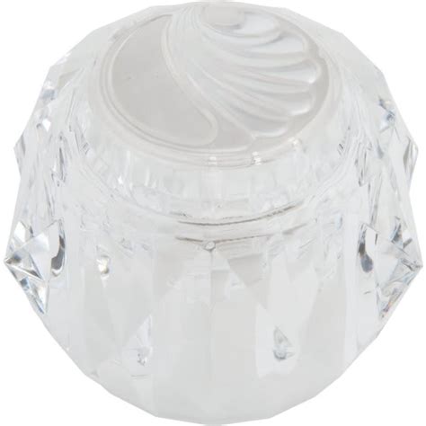 Economy Hot Cold Faucet Handle Clear HD Supply