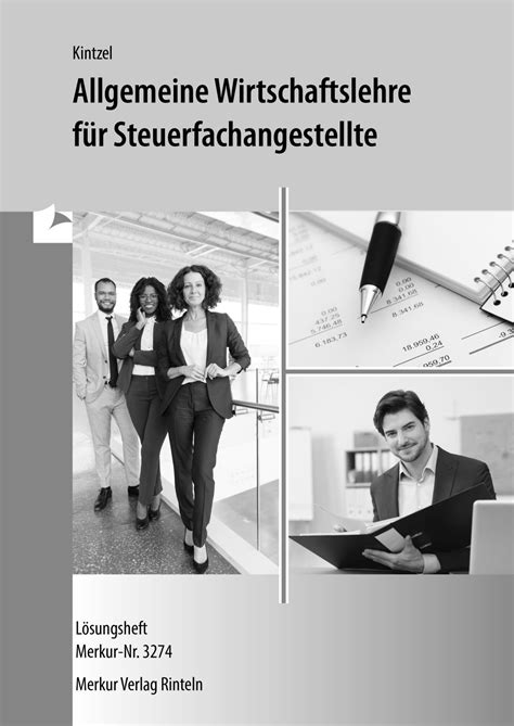 Allgemeine Wirtschaftslehre F R Steuerfachangestellte L Sungen Merkur