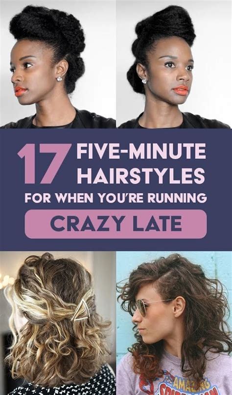 21 Hairstyles You Can Do In Less Than Five Minutes Artofit