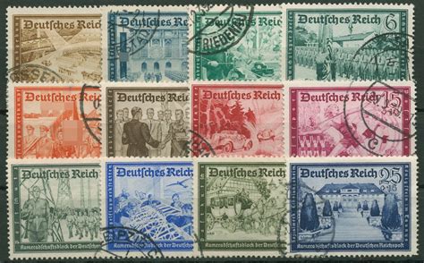 Deutsches Reich 1939 Kameradschaftsblock Der Dt Reichspost 702 13