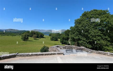 Lake District Landscape Around Ambleside Windemere And Grasmere View