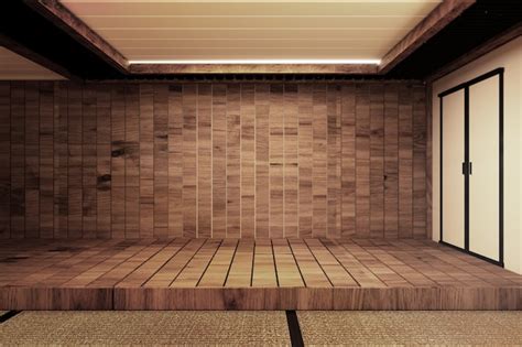 Premium Photo Japanese Style Empty Room