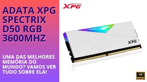 Mem Ria Ram Adata Xpg D Spectrix Rgb Mhz Umas Mais Top De Linha