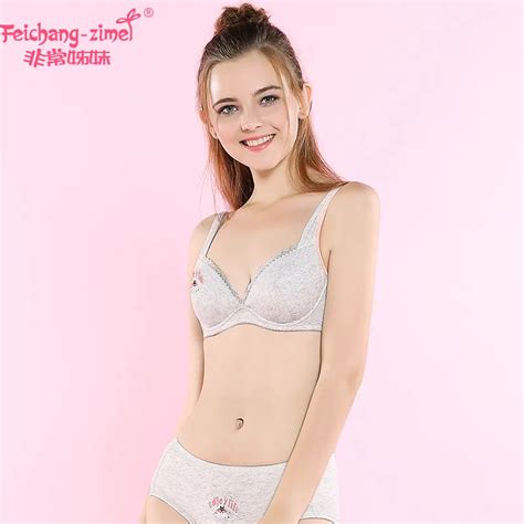 Free Shipping Feichangzimei Girls Underwear Girls Underwire Bra And