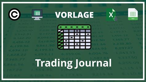 how to create a trading journal in excel