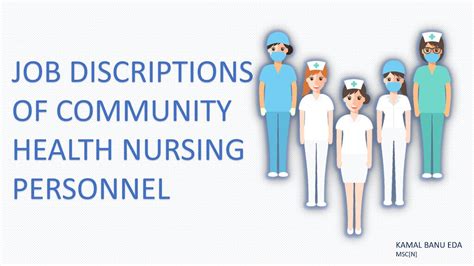 Roles And Responsibilities Of Community Health Nursing Personnel