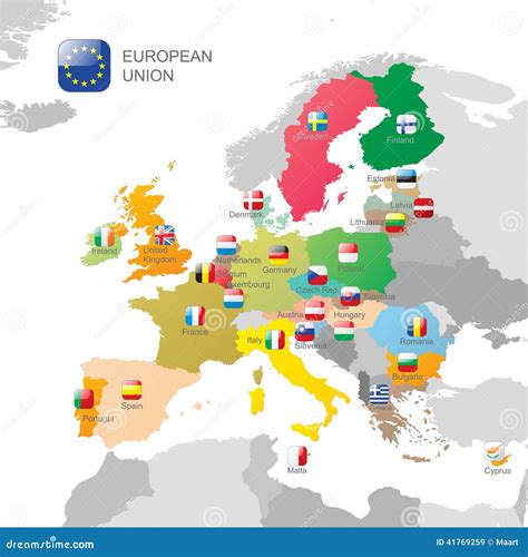 Cartina Politica Unione Europea Cartina Fisica Italia