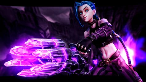 Arcane Jinx Fortnite Wallpapers Wallpaper Cave