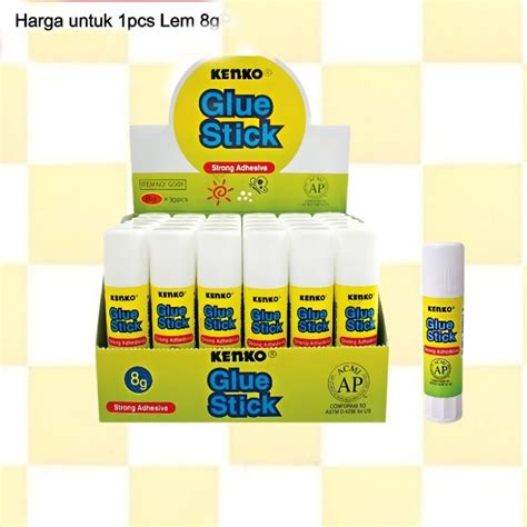 Jual Kenko Glue Stick Lem 8g Kertas Shopee Indonesia