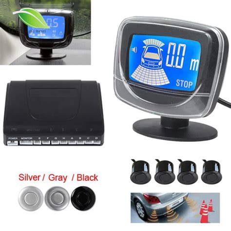 Universal Car Auto Led Parking Sensor System Sensors Car Backup