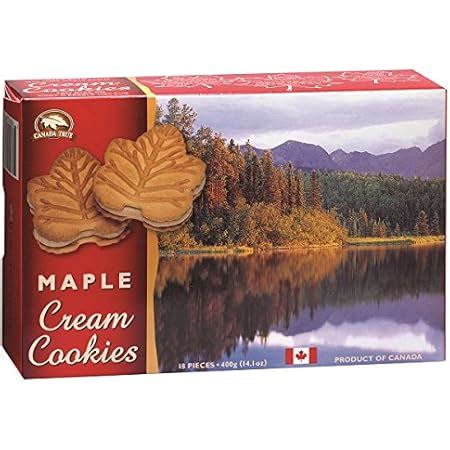 Amazon Canada True Premium Maple Cream Cookie With Pure