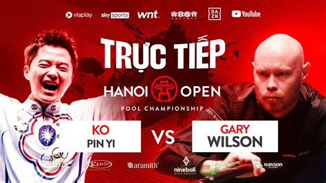 Tr C Ti P Ko Pin Yi Vs Gary Wilson Hanoi Open Pool Table