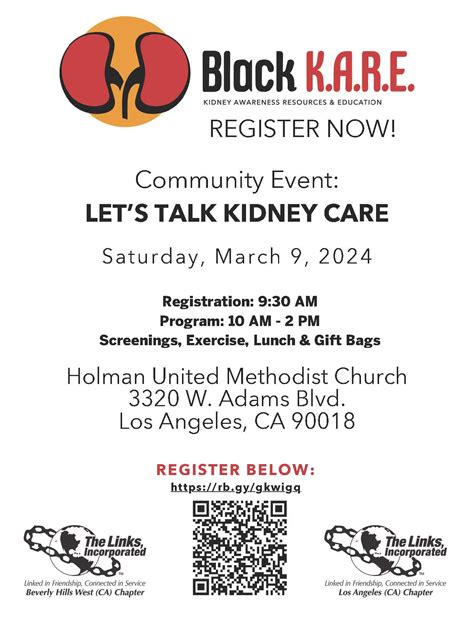 Black K.A.R.E (Kidney Awareness Resources & Education) Community Event