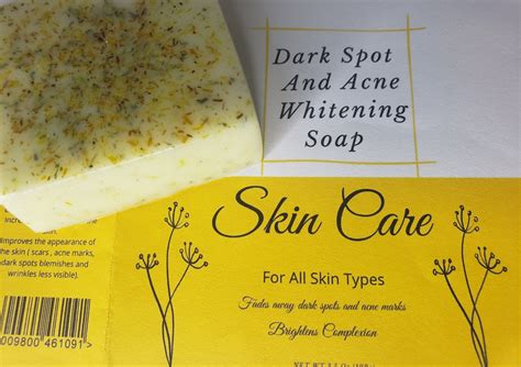 Dark Spot And Acne Brightening Soap For Skin Etsy