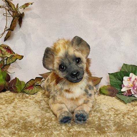 Spotted Hyena Cub by Olha Kyrylova | Tedsby