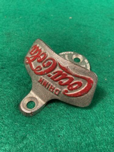 Vintage Germany Coca Cola Wall Mount Bottle Opener Starr X Patent