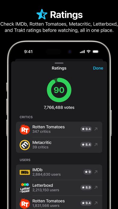 Konsensus Trakt And Letterboxd For Iphone Free App Download