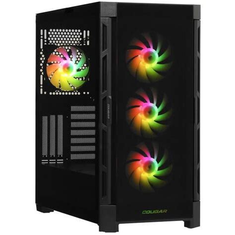 Cougar Компьютерный корпус Cougar Duoface Pro RGB, черный (CGR-5AD1B ...
