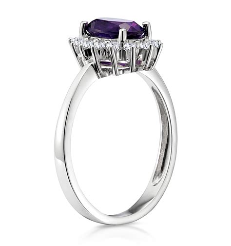 Amethyst Rings The Diamond Store