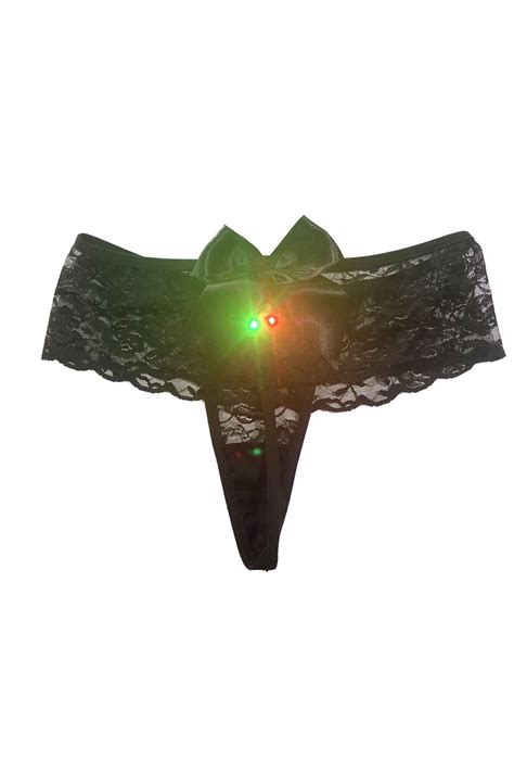 Kit C Tangas Fio Dental Led Pisca Pisca Lingerie Sensual Feminina