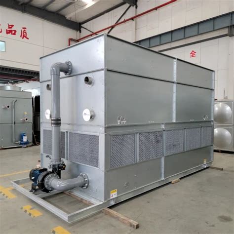 Stainless Steel Industrial Cooling Equipment One Piece Type 40 Ton Closed Counter Flow Water