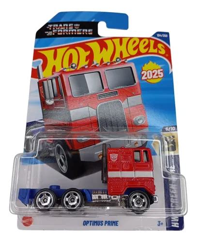 Carrinho Mini Hot Wheels Optimus Prime Transformers Hyw Parcelamento Sem Juros