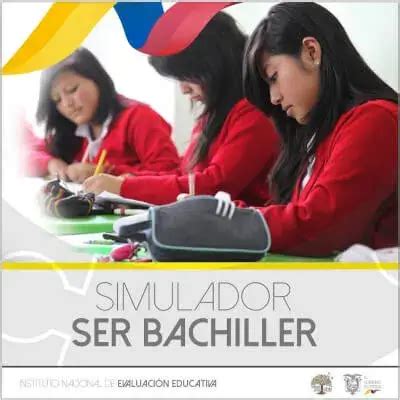 Simulador Ser Bachiller 2020 INEVAL SENESCYT SNNA 2024 Elyex